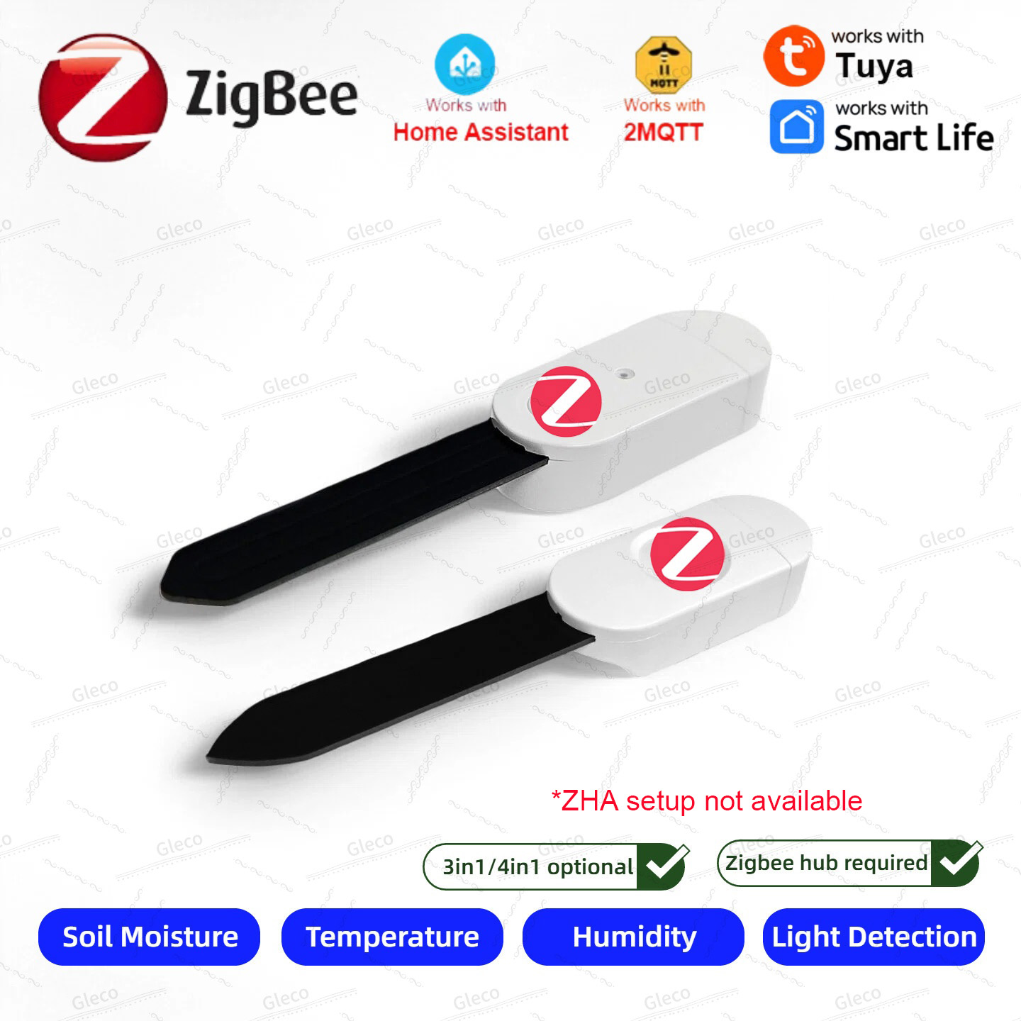 Zigbee Soil Moisture Sensor Me - Home Automation Technology recension och pris